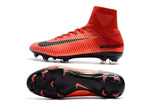 Nike Mercurial Superfly V FG Soccer Cleats Red Black - studzsupply