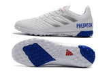Adidas Predator Accelerator TF spike soccer shoes Gray/Blue