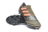 Adidas Nemeziz Messi 17.1 FG Soccer Cleats Trace Olive Bright Orange - studzsupply