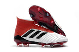 Adidas Predator FG Studded Football Shoes Red/Black/white