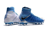 Nike Hypervenom Phantom III DF FG Soccer Cleats Sky Blue White Black - studzsupply