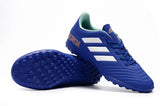 Adidas Predator TF Grass Spike Soccer Shoes Blue/White/Orange