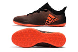 Adidas X series IC Thunderstorm Indoor Flat Soccer Shoes Orange/Black