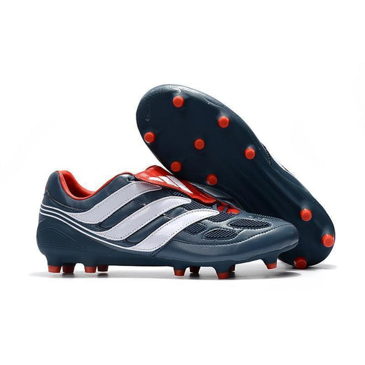 Adidas Predator Precision FG Soccer Cleats Navy White Red - studzsupply
