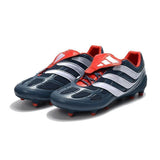 Adidas Predator Precision FG Soccer Cleats Navy White Red - studzsupply