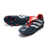 Adidas Predator Precision FG Soccer Cleats Navy White Red - studzsupply