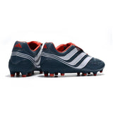 Adidas Predator Precision FG Soccer Cleats Navy White Red - studzsupply