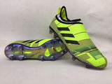 Adidas Glitch Skin 17 FG Soccer Shoes Fluorescent Green Black - studzsupply