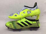 Adidas Glitch Skin 17 FG Soccer Shoes Fluorescent Green Black - studzsupply