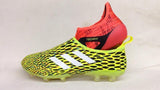 Adidas Glitch Skin 17 FG Soccer Shoes Fluorescent Green White Red - studzsupply