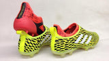 Adidas Glitch Skin 17 FG Soccer Shoes Fluorescent Green White Red - studzsupply