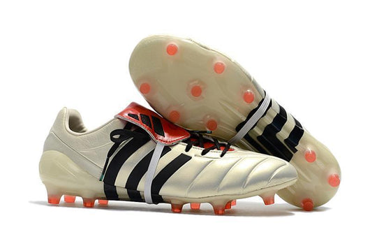 Adidas Predator Mania Champagne FG Soccer Cleats Off White Black Red - studzsupply