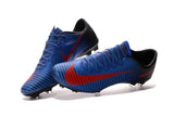 Nike Mercurial Vapor XI FG Soccer Cleats Blue Black Red - studzsupply