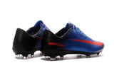 Nike Mercurial Vapor XI FG Soccer Cleats Blue Black Red - studzsupply