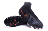 Nike Magista Obra II FG Football Shoes Black Total Crimson - studzsupply