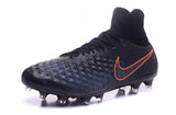 Nike Magista Obra II FG Football Shoes Black Total Crimson - studzsupply