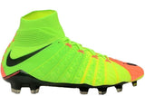 Nike Hypervenom Phantom III DF FG Soccer Cleats Electric Green Orange - studzsupply