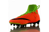 Nike Hypervenom Phantom III DF FG Soccer Cleats Electric Green Orange - studzsupply