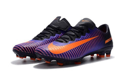 Nike Mercurial Vapor XI FG Soccer Cleats Purple Bright Citrus - studzsupply