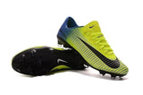 Nike Mercurial Vapor XI FG Soccer Cleats Yellow Black Blue - studzsupply