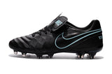 Nike Tiempo Legend VI FG Soccer Cleats Black Hyper Turquoise - studzsupply