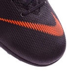 Nike Mercurial VaporX XII Academy Turf Soccer Cleats Black Orange - studzsupply
