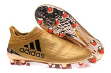 Adidas X 16+ Purechaos FG/AG Soccer Cleats Golden - studzsupply