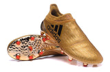 Adidas X 16+ Purechaos FG/AG Soccer Cleats Golden - studzsupply