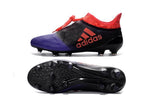 Adidas X 16+ Purechaos FG/AG Soccer Cleats Purple Black Solar Red - studzsupply