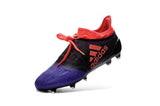 Adidas X 16+ Purechaos FG/AG Soccer Cleats Purple Black Solar Red - studzsupply