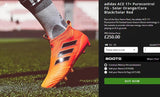 Adidas Purecontrol Flame Storm FG Football Shoes Orange