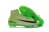 Nike Mercurial Superfly V FG Soccer Cleats Fluorescent Green Black - studzsupply