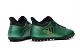 Adidas X series TF Thunderstorm Grass Spikes Football Shoes Green/Black/Lime