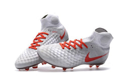 Nike Magista Obra II FG Silver Red - studzsupply