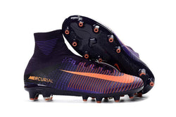 Nike Mercurial Superfly V AG Soccer Cleats Purple Bright Citrus - studzsupply