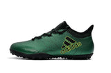 Adidas X series TF Thunderstorm Grass Spikes Football Shoes Green/Black/Lime