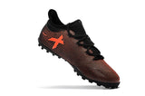 Adidas X series TF Thunderstorm Grass Spikes Football Shoes Orange/Black