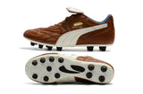 Hummer King kangaroo leather FG football shoes Chocolate/Cream