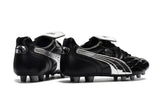 Hummer King kangaroo leather FG football shoes Black/Silver