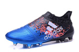 Adidas X 16+ Purechaos FG/AG Soccer Cleats Blue Black - studzsupply
