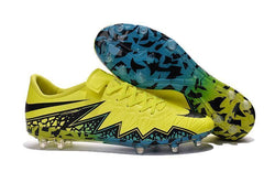 Nike Hypervenom Phinish II FG Soccer Cleats Yellow Black Blue - studzsupply