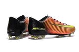 Nike Mercurial Vapor XI FG Soccer Cleats Orange Black Yellow - studzsupply