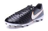 Nike Tiempo Legend VII FG Soccer Cleats Black White Orange - studzsupply