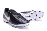 Nike Tiempo Legend VII FG Soccer Cleats Black White Orange - studzsupply