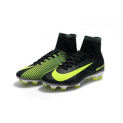 Nike Mercurial Superfly V CR7 FG Soccer Cleats Black Green - studzsupply