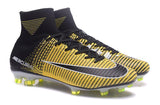 Nike Mercurial Superfly V FG Soccer Cleats Yellow Black - studzsupply