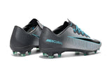 Nike Mercurial Vapor XI FG Soccer Cleats Grey Black Blue - studzsupply