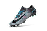 Nike Mercurial Vapor XI FG Soccer Cleats Grey Black Blue - studzsupply