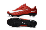 Nike Mercurial Vapor XI FG Soccer Cleats Red White Black - studzsupply