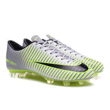 Nike Mercurial Vapor XI FG Soccer Cleats Grey White Green - studzsupply